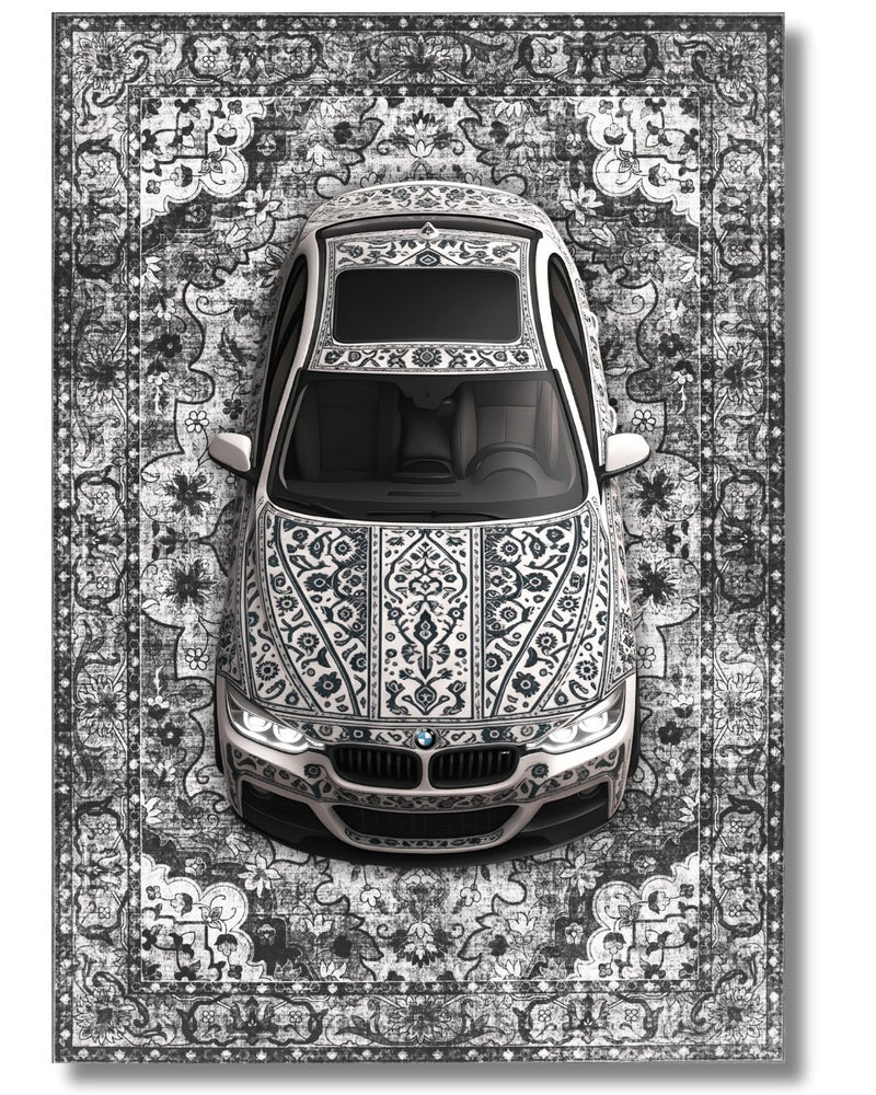 BMW F30 X White - Back