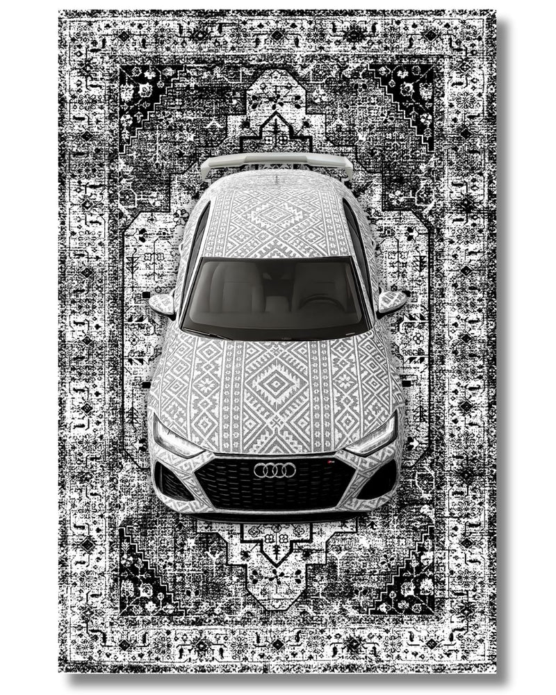 Audi RS6 X White Quattro - Back