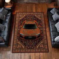 STRADALE AUDI R8 X RETRO QUATTRO RUG - Washable Automotive Art