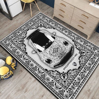 STRADALE PORSCHE 911 X NORDIC RUG - Washable Collector's Art