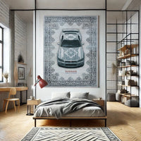 STRADALE X NISSAN GT-R34 SKYLINE RUG - Washable Automotive Art